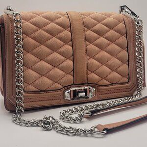 Rebecca Minkoff Quilted Leather Shoulder Bag / Crossbody Bag